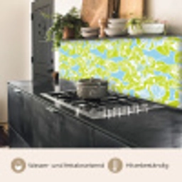 Modern - Bloemen - Groen keuken achterwand 2 middel 871 -usp_DE