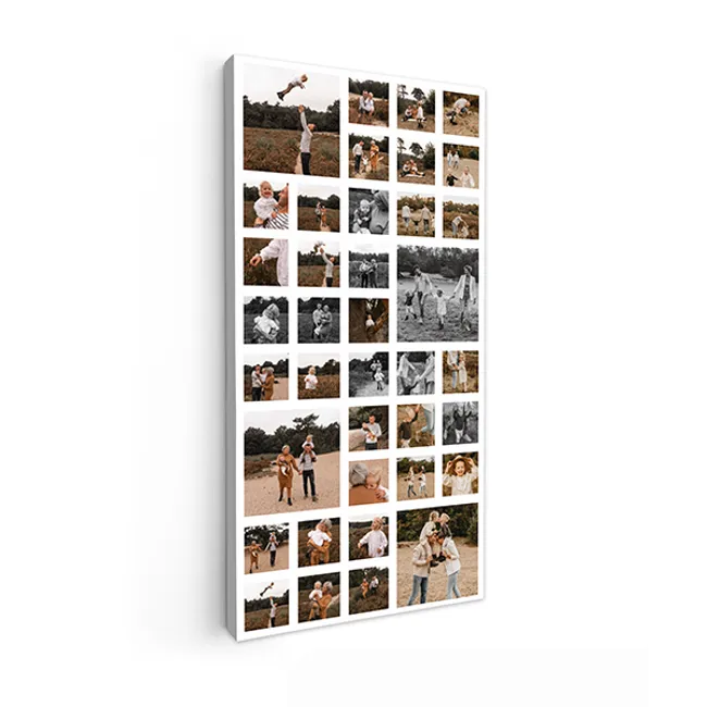 Canvas Collage - Portrait - 38 Photos