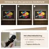 Graffiti - Sport - Tafeltennis - Verf Light Box met batterij (Wandlamp) middel -USP_dimbaarNL