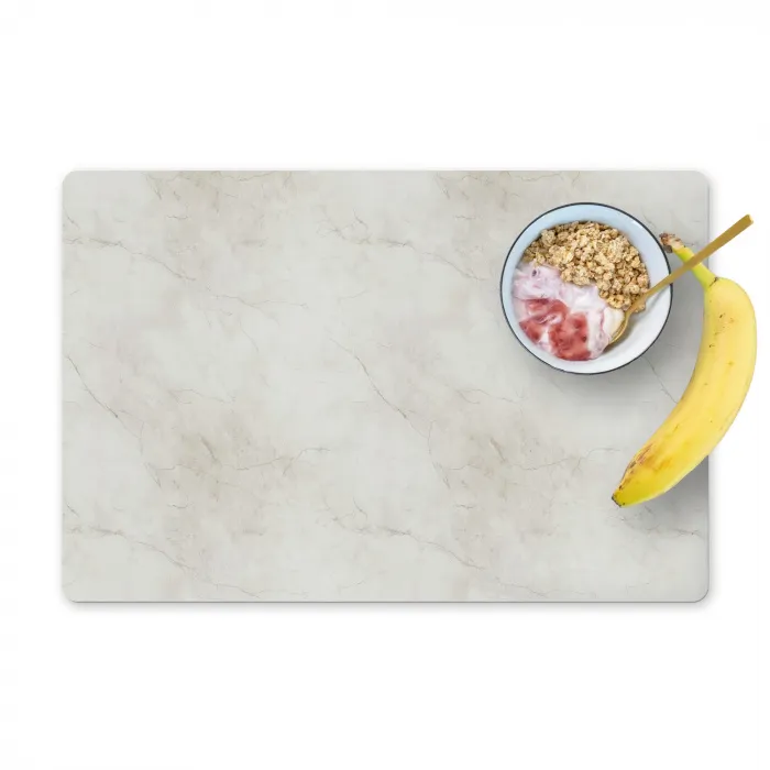 Grijs - Marmer - Aders Placemat vinyl groot 368 -zzzproduct_Kitchenyeah-website