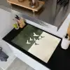 Japandi - Vogel - Groen Inductie beschemer met haakjes klein -sfeer1