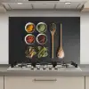 Pollepel - Specerijen - Kruiden - Groen - Bruin - Rustiek keuken achterwand spatscherm klein -3d_website