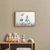 Waterverf - Planeten - Sterren - Raket Light Box met batterij (Wandlamp kind) middel -sfeer2_kind