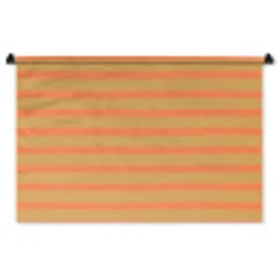 Zee - Rood - Geel - Strepen Wandkleed katoen middel 269 -zz3d