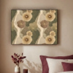 Abstract - Modern - Groen Textielframe zwart klein 947 -sfeer1