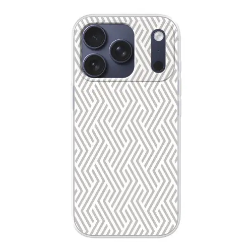 Grafisch - Patroon - Modern - Opvallend Telefoonhoesje iPhone 17 Pro klein 878 -3d