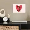 Hart - Rood - Valentijn poster papier klein -sfeer1