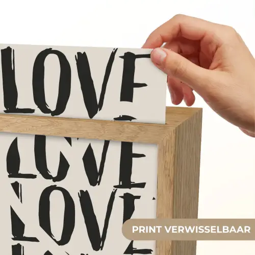 Love - Hart - Beige Light Box met kabel (Wandlamp) klein -USP_websiteprintNL