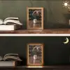 Espresso - Melk - Café Light Box met kabel (Tafellamp) klein -sfeer3