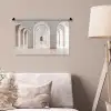 Hal - Bogen - Symmetrisch - Modern Wandkleed katoen klein -sfeer4