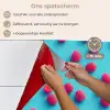 Blauw - Frambozen - Roze keuken achterwand spatscherm klein 900 -spatscherm_NL