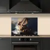 De storm op het meer van Galilea - Rembrandt van Rijn keuken achterwand spatscherm klein -sfeer1