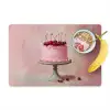 Taart - Pink - Cherry Placemat vinyl groot -zzzproduct_Kitchenyeah-website