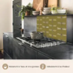 Libellen - Patroon - Groen keuken achterwand 2 middel 865 -usp_FR