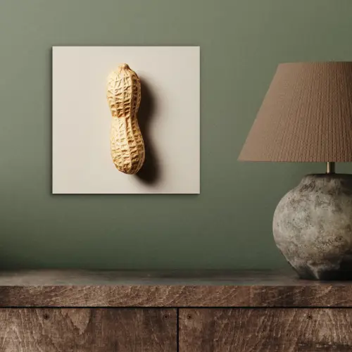 Pinda - Ruw - Beige aluminium wit klein -sfeer2