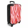 Abstract - Roze golven NBS - Handbagage koffer - Kinderen Unisex middel -productfoto_3d