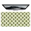 Patroon - Retro - Groen Muismat XXL klein 681 -zzz3d