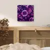 Paars - Bubbels - Schuim plexiglas 5mm klein -sfeer4