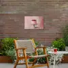Taart - Pink - Cherry Tuinposter op houten frame 2 cm dik klein -sfeer3