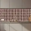 Stippen - Patroon - Bruin keuken achterwand 2 middel 871 zz_3dshopping