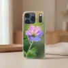 Bloem - Close up - Paars Telefoonhoesje iPhone 17 Pro klein -sfeer2