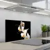 Orchidee - Bloemen - Planten - Botanisch keuken achterwand spatscherm klein -3d_schuin