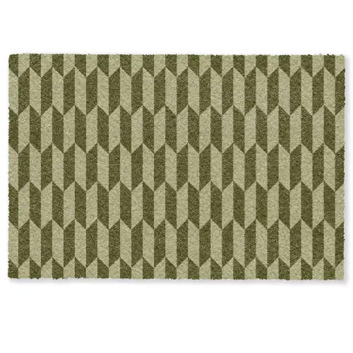 Patroon - Abstract - Groen - Vlakken Deurmat klein -zkaufland3d