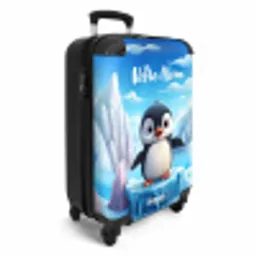 Pietertje pinguïn NBS - Handbagage koffer - Kinderen Unisex middel -productfoto_3d