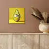 Avocado - Discobal - Geel - Glitter aluminium wit klein -sfeer4