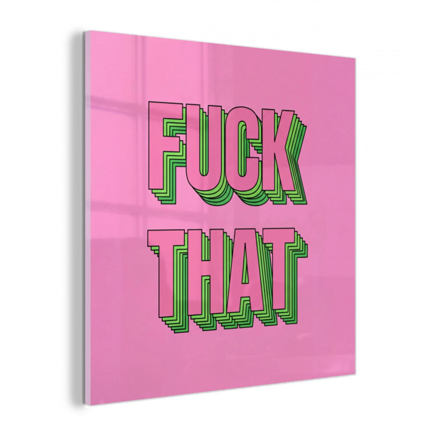 Tekst - Bold - Roze plexiglas 5mm klein -z3d