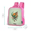 Dier - Dino - Natuur Kinderrugzak - Roze middel -productfoto_formaten