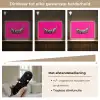 Banaan - Zebraprint - Roze Light Box met batterij (Wandlamp) middel -USP_dimbaarNL