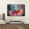 Schilderij - Olieverf - Dans - Ballerina plexiglas 5mm klein -sfeer1