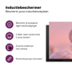 Flamingo - Portret - Roze Inductie beschermer vinyl 3mm klein -zzzzzzz-cc-usp