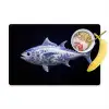 Porselein - Tonijn - Delfts - Blauw Placemat vinyl groot -zzzproduct_Kitchenyeah-website