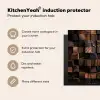 Mozaïek van Houttexturen Inductie beschermer vinyl 3mm middel -vsfeer2_ENG
