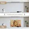 Kerstmis - Koekje - Poppetje - Speculaas keuken achterwand spatscherm klein -voor_na_NL