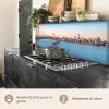Water - Brug - Skyline - Modern keuken achterwand 2 middel -usp_IT