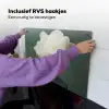 Hoed - Vrouw - Beige Inductie beschemer met haakjes klein -ky-ophangen-nl