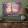 Eiffeltoren - Parijs - Roze PET vilt klein -sfeer2