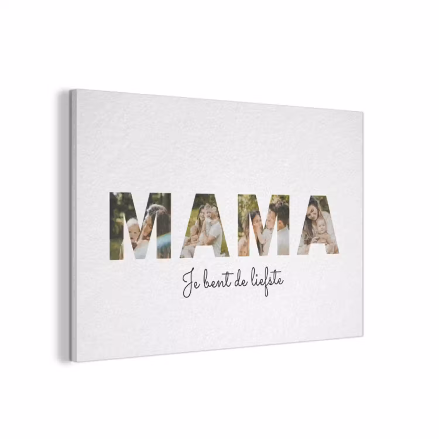Akoestisch schilderij - Mama - Lettercollage