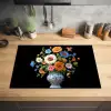 Vaas - Boeket - Bloemen - Kleur Inductie beschermer vinyl 3mm klein -sfeer5