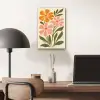 Minimalistisch - Bloemen - Bladeren - Roze aluminium wit klein -sfeer5