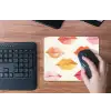 Lippen - Kleurrijk - Glanzend muismat rubber klein -toetsenbord