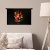 Boeket - Bloemen - Exotisch Wandkleed katoen klein -sfeer4