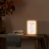 Minimalistisch - Vork - Lepel - Lijntekening Light Box met kabel (Tafellamp) klein -sfeer4