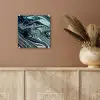 Marmer - Goud - Blauw - Glitter - Marmerlook - Abstract plexiglas 5mm klein -sfeer5