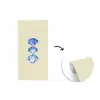 Schelpen - Blauw - Beige fotobehang vinyl groot -3d