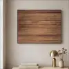 Houtlook - Bruin Textielframe zwart klein -sfeer2