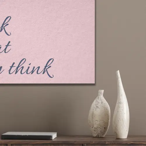 Fuck what they think - Roze - Minimalistisch PET vilt klein -sfeer6_closeup